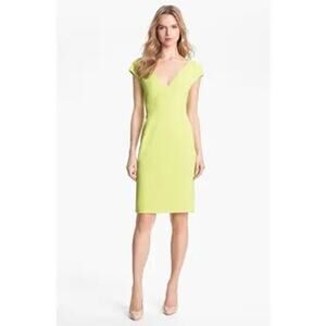 Elegant Lime Green Dress